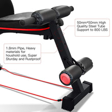 Load image into Gallery viewer, HARISON Weight Bench Adjustable-Utility Exercise Workout Bench for Home Gym Strength Training Multi-Purpose Folding Flat Incline Decline Bench Press