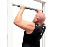 Load image into Gallery viewer, Garren Fitness Maximiza Pull Up Bar - Locking Doorway Pullup Bar/Chin up Bar with 3 Sets of Screw-in Door-Mounts (2 Heavy-Duty and 1 Medium-Duty Sets), 26 to 39 Inches Adjustable Width
