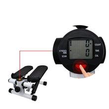 Load image into Gallery viewer, Hohaski Portable Mute Stepper Pedal, Lightweight Household Office Air Stepper Climber Exercise Sports Stepper Legs Health &amp; Fitness Mini Stepper Step Machines with Resistance Bands for Wowen Man
