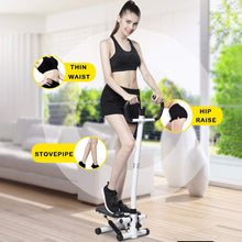 Load image into Gallery viewer, Step Fitness Machines Household Mute Armrest Multi-Function Exercise Sports Stepper Trainer Machine Resistance Bands LCD Monitor Air Climber【Ship from USA】
